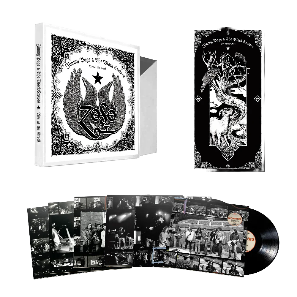 Jimmy Page & The Black Crowes - Live At The Greek - 6 LP Vinyl Box Set