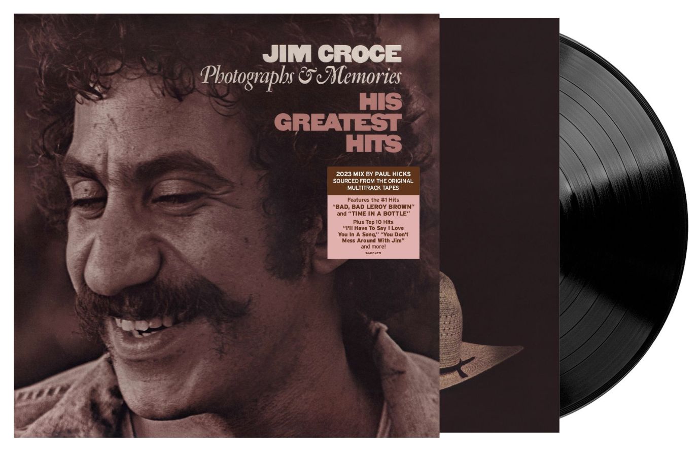 JIM CROCE - PHOTOGRAPHS & MEMORIES: HIS GREATEST HITS: VINYL