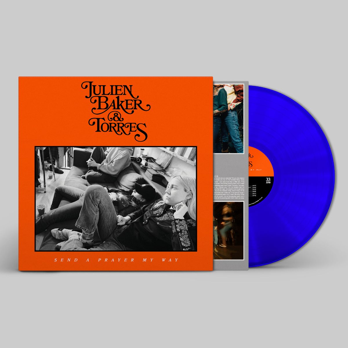 Julien Baker & TORRES - Send A Prayer My Way - Blue Vinyl