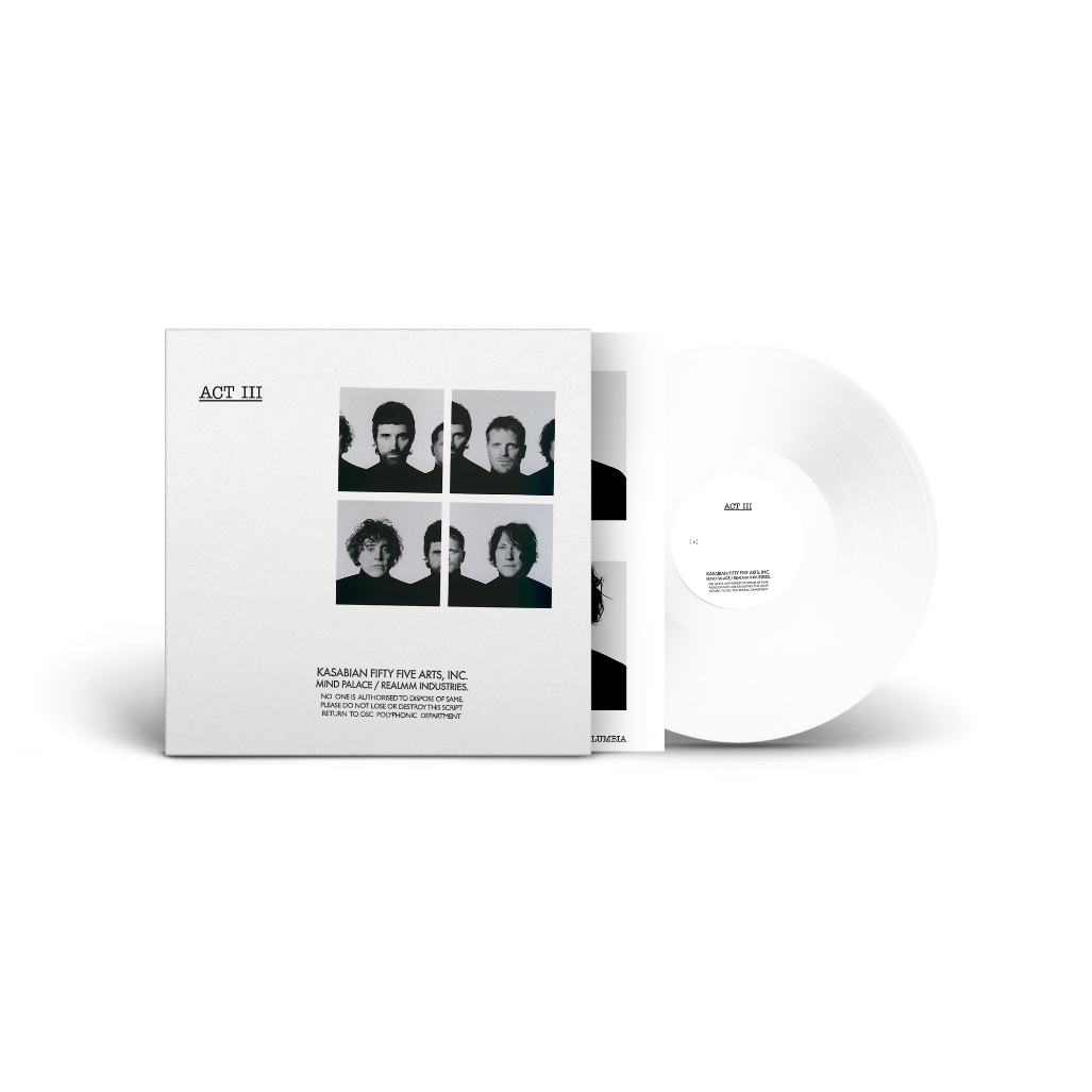 Kasabian - ACT III - White Vinyl