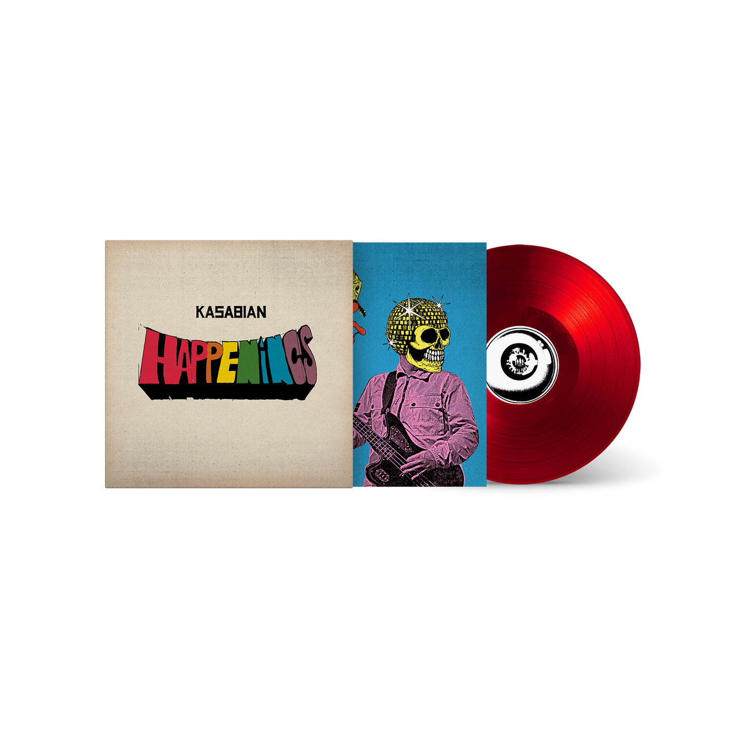 Kasabian - Happenings : Indie Exclusive Red Vinyl