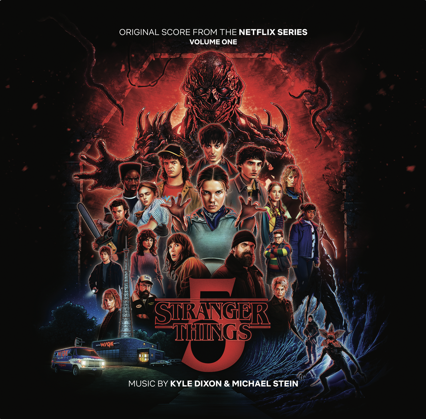 Kyle Dixon & Michael Stein - Stranger Things 5 (Original Score - Volume One) 2LP Metallic Bronze Vinyl