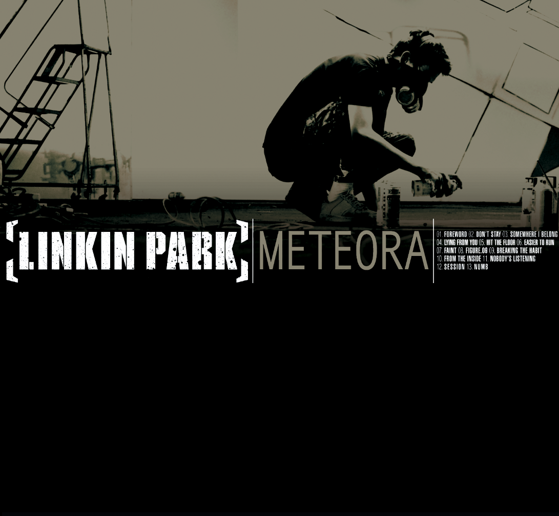 Linkin Park - Meteora: Translucent Gold and Red Splatter Vinyl
