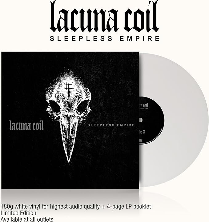 Lacuna Coil - Sleepless Empire - 180g White Vinyl