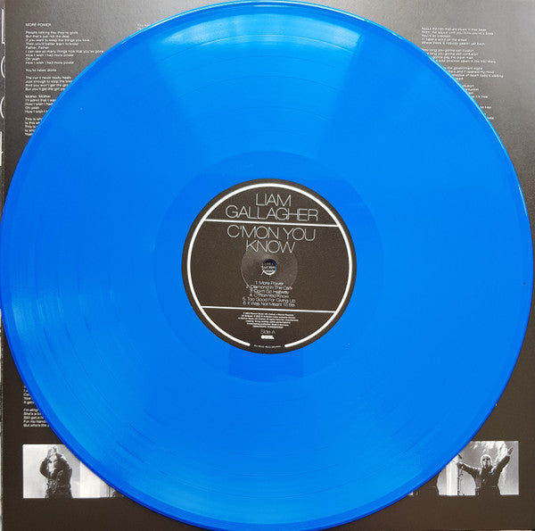 Liam Gallagher - C'mon You Know - Blue Vinyl