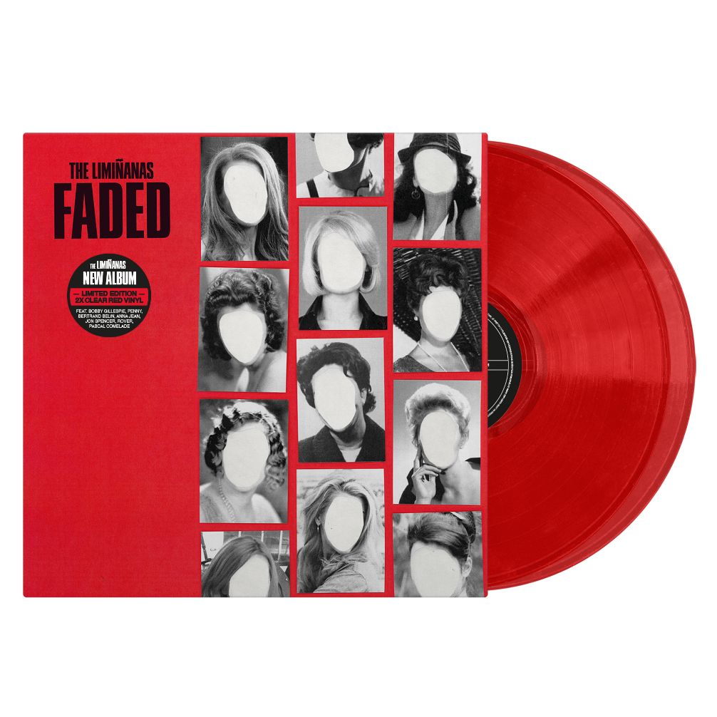 THE LIMINANAS - Faded - 2LP Clear Red Vinyl