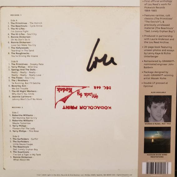 Why Don't You Smile Now: Lou Reed at Pickwick Records 1964-1965 - 2LP Oxblood and Gold Vinyl