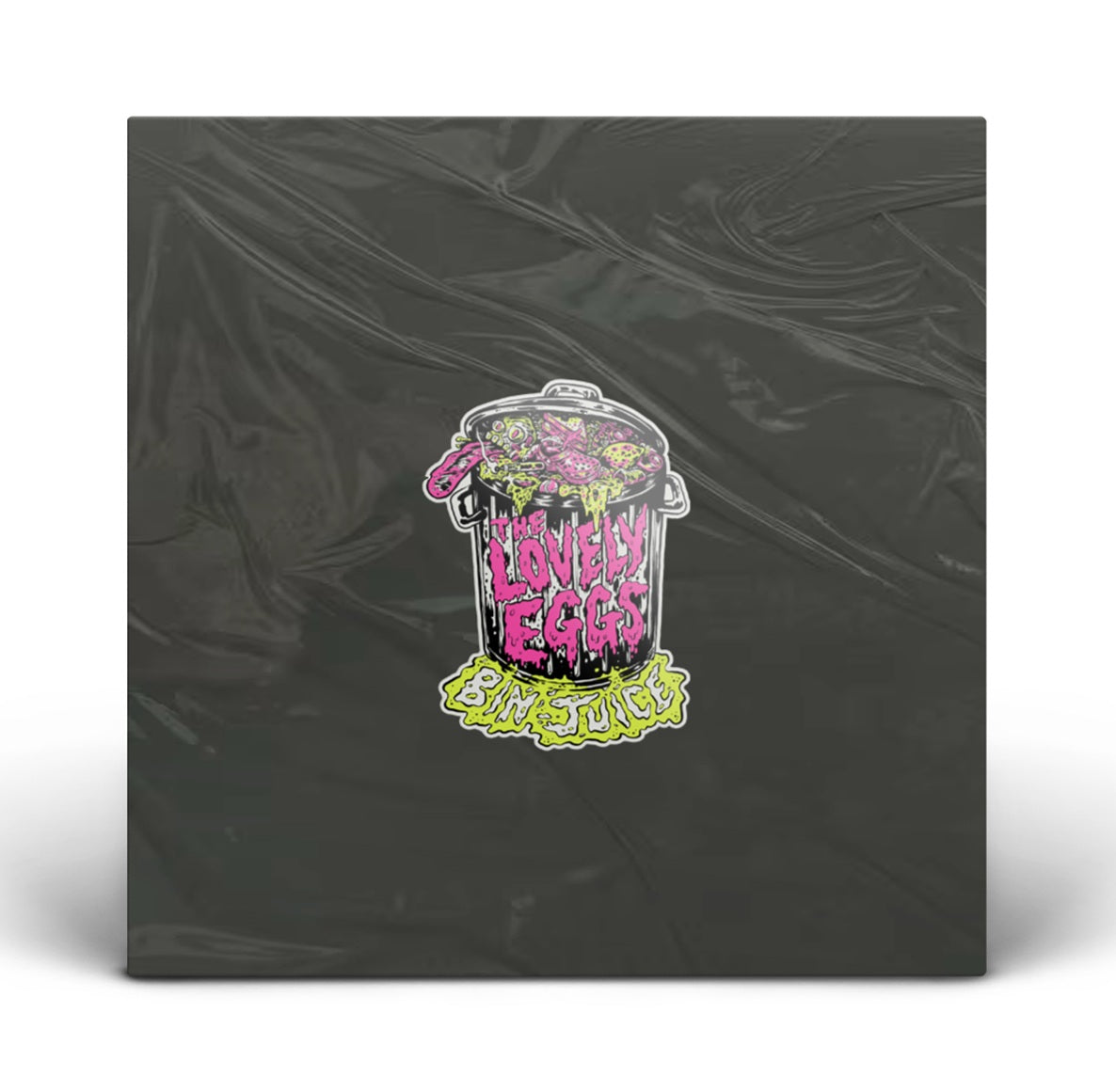 The Lovely Eggs - Bin Juice- Neon Toxic Slime Green Vinyl