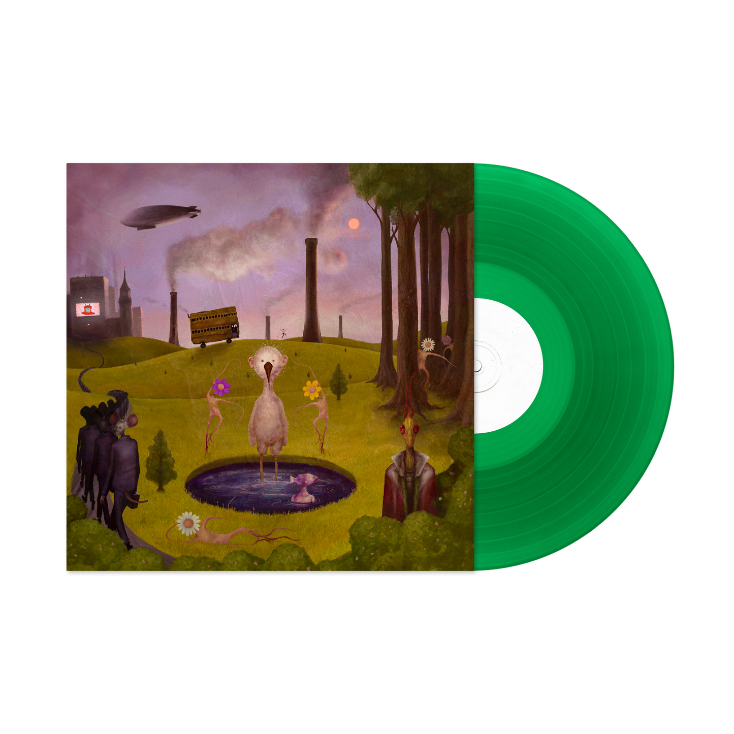 Lowertown - Ugly Duckling Union - Emerald Green Vinyl