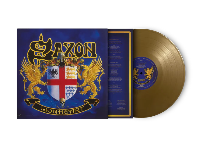 Saxon - Lionheart: Limited Numbered Gold Vinyl