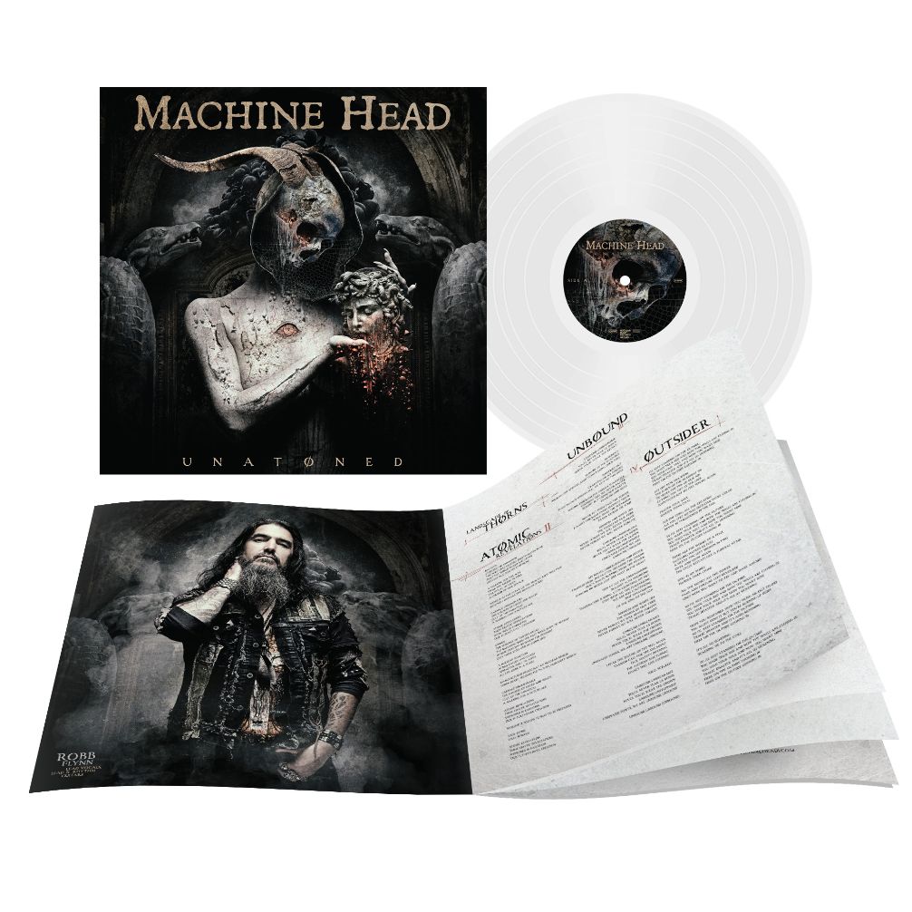 MACHINE HEAD - UNATØNED - CLEAR VINYL