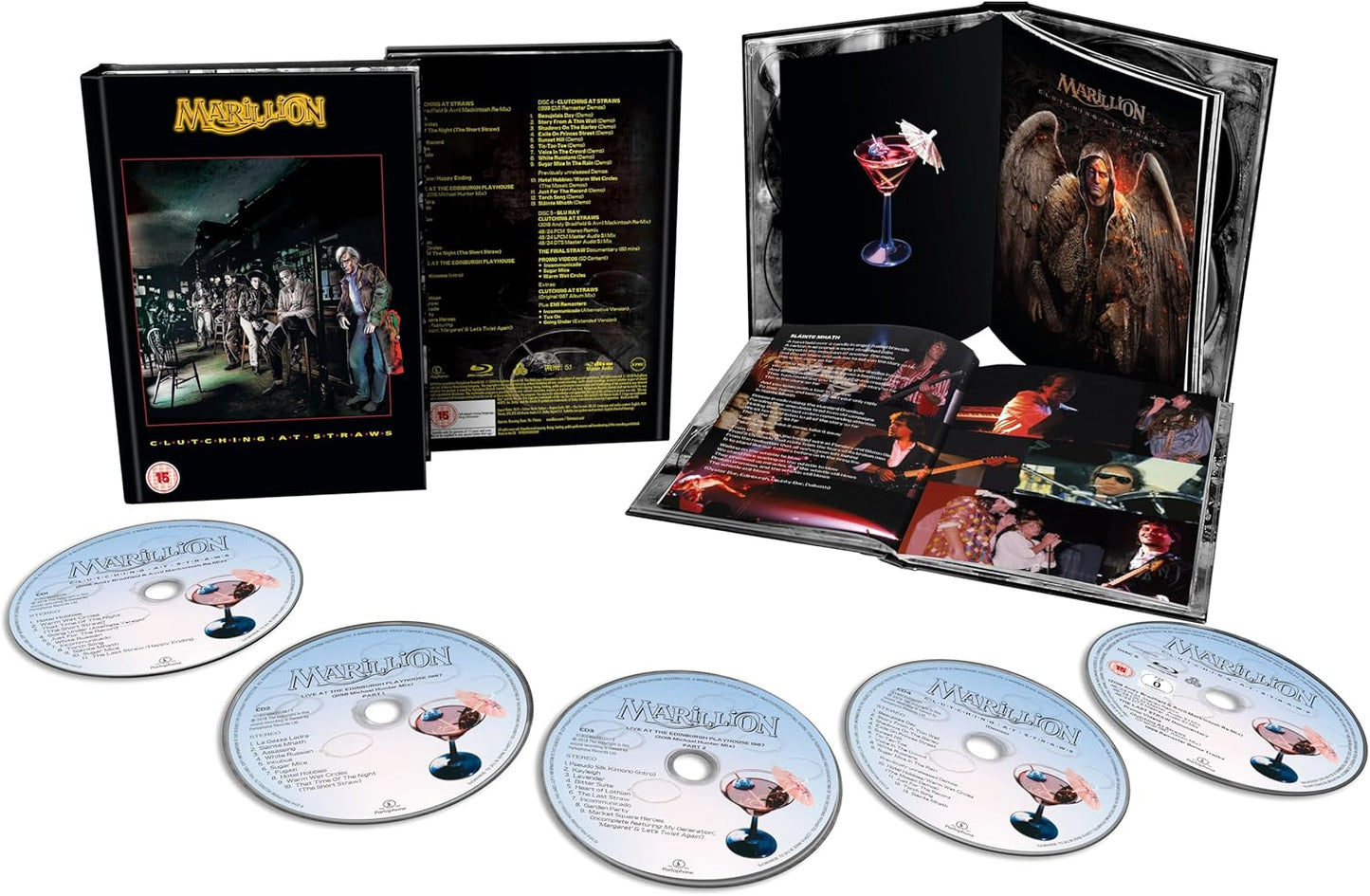 Marillion - Clutching At Straws Deluxe Edition 4CD + Blu-ray