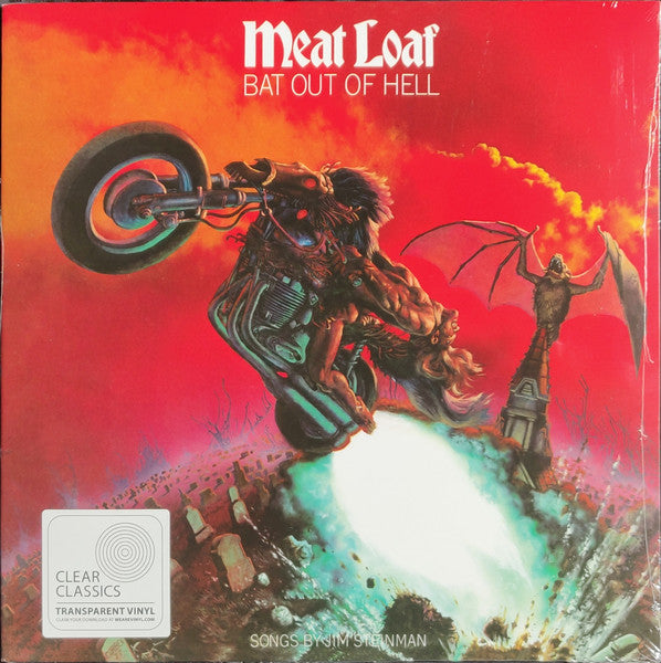 Meat Loaf - Bat Out Of Hell - 'Clear Classics' Transparent Vinyl