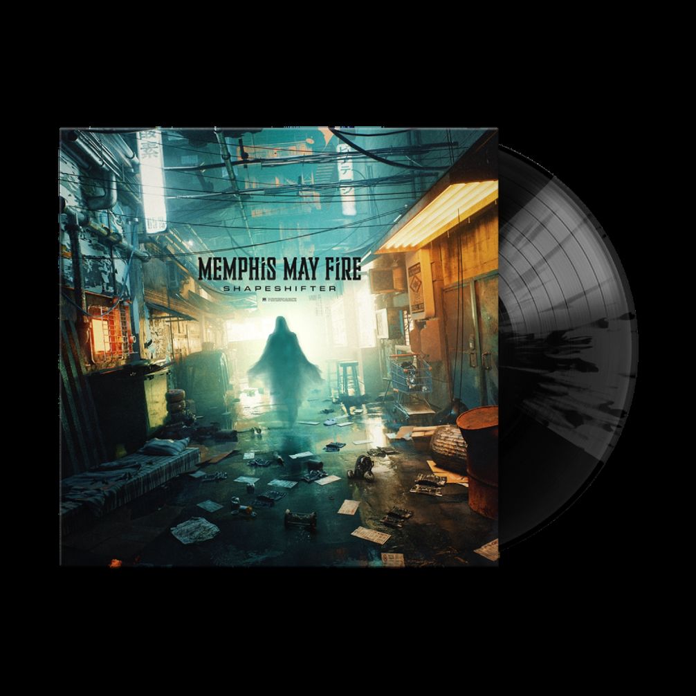 Memphis May Fire - Shapeshifter - Black and Grey Splatter Vinyl