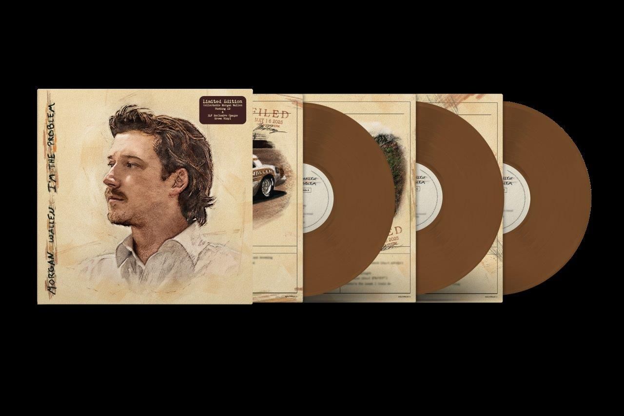 Morgan Wallen - I'm The Problem - 3LP Indies Only Opaque Brown Vinyl