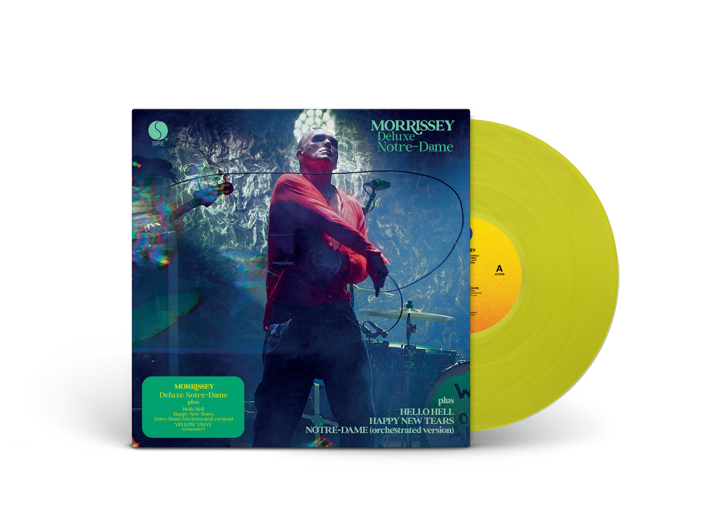 Morrissey - Deluxe Notre-Dame - Yellow 12" Vinyl EP