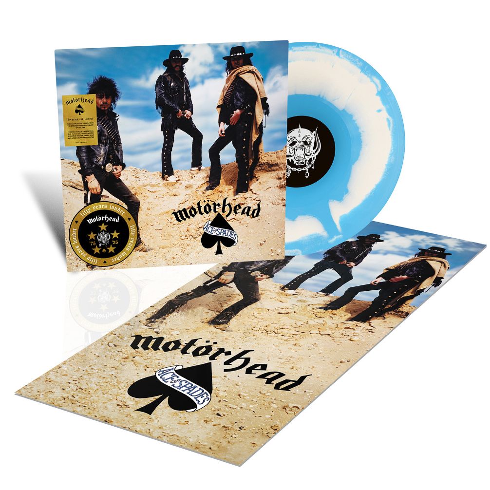 Motorhead - Ace Of Spades - 50th Anniversary, Half Speed Mastered Coloured Vinyl