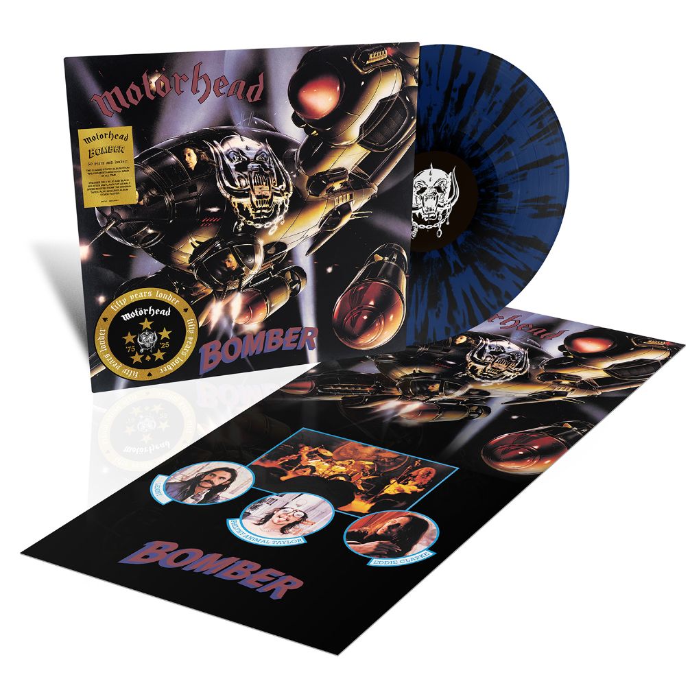 Motorhead - Bomber - 50th Anniversary, Half Speed Mastered Coloured Vinyl