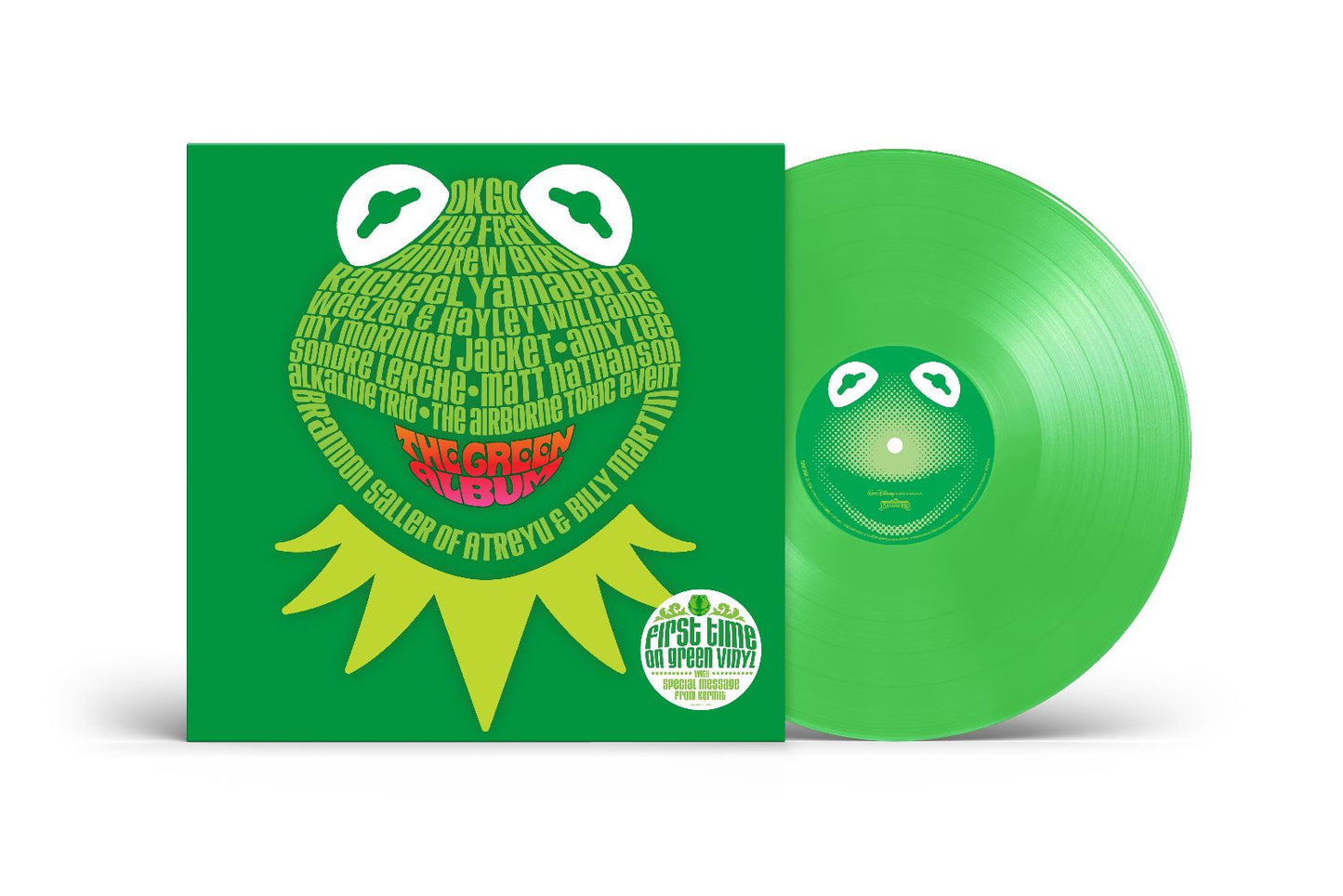 Various Artist - Muppets: The Green Album (70th Anniversary) - Green Vinyl