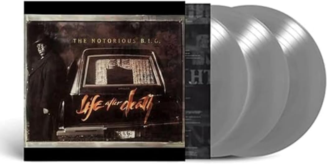 The Notorious B.I.G. - Life After Death - 25th Anniversary 3LP Silver Vinyl