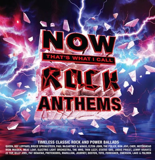Various - NOW That’s What I Call Rock Anthems : 4CD