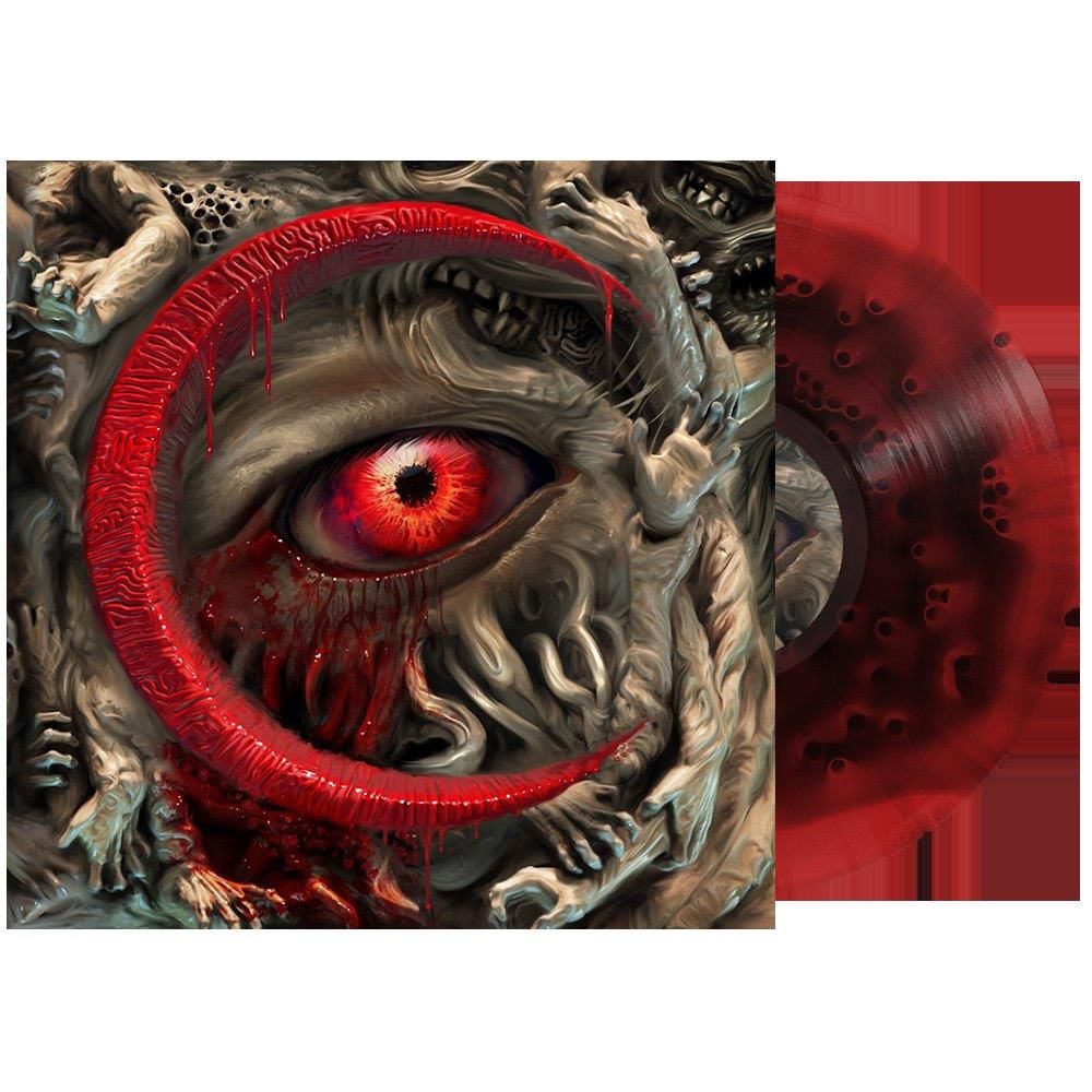 Oceano – Living Chaos: Transparent Red + Black Ice Cloudy Vinyl