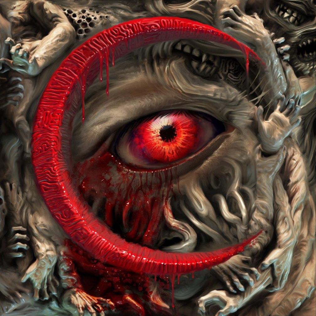 Oceano – Living Chaos: Transparent Red + Black Ice Cloudy Vinyl