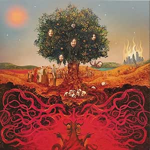 Opeth - Heritage - Limited Edition, Numbered Black and Red Marbled Vinyl