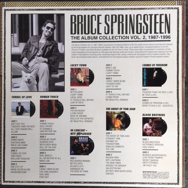 Bruce Springsteen - The Album Collection Vol. 2, 1987-1996 : Vinyl LP Box Set