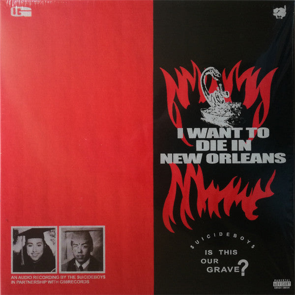 $uicideboy$- I Want To Die In New Orleans: Limited Silver Vinyl