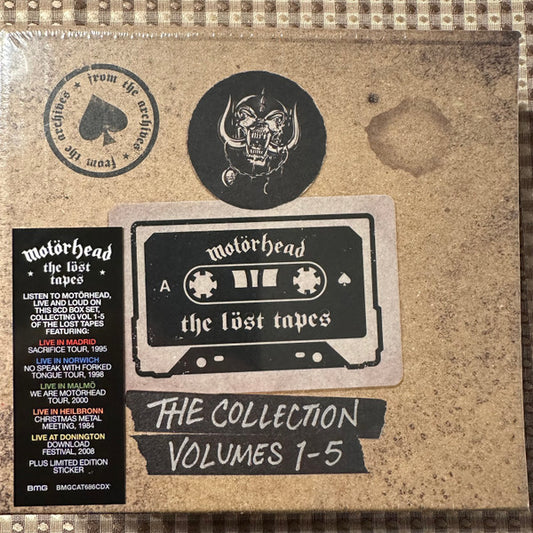Motorhead - The Lost Tapes (The Collection, Vol. 1-5) CD Box Set