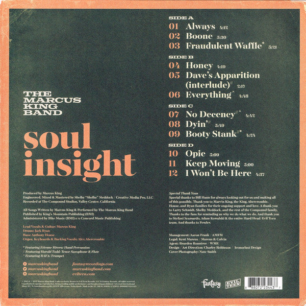 The Marcus King Band - Soul Insight - 2LP Vinyl