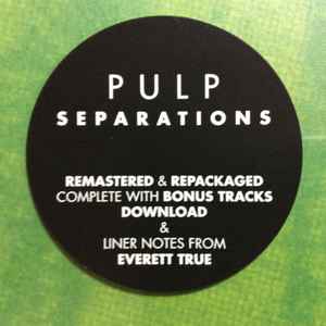 Pulp - Separations : Remastered Vinyl (Re-Issue)