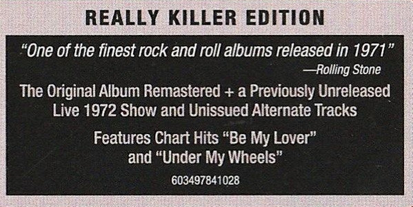 Alice Cooper - Killer : 2CD Deluxe Edition