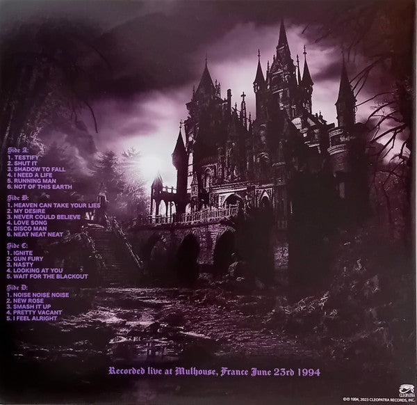 The Damned - Shadowed Tales From Mulhouse : Limited, Black, White, Purple Haze Vinyl