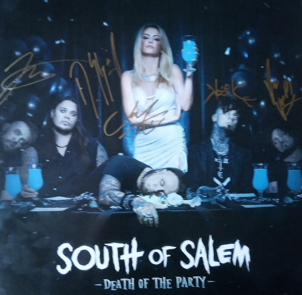 South Of Salem - Death Of The Party Signed Splatter Vinyl