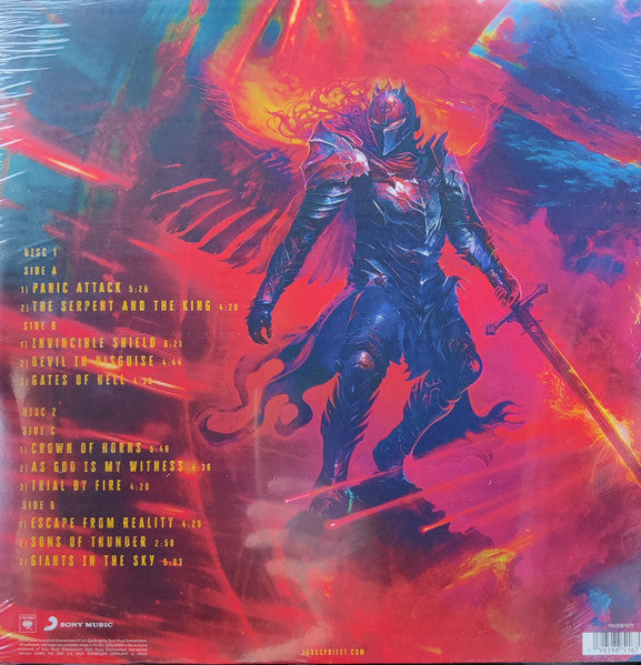 Judas Priest - Invincible Shield : Limited 2LP Red Vinyl