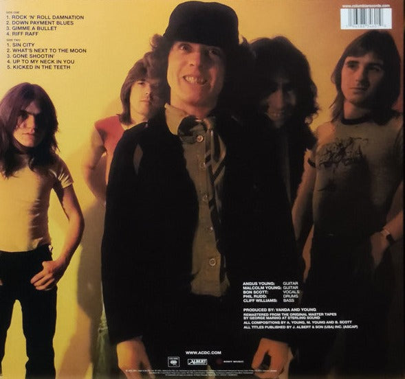 AC/DC - Powerage : 50th Anniversary Edition Gold Vinyl