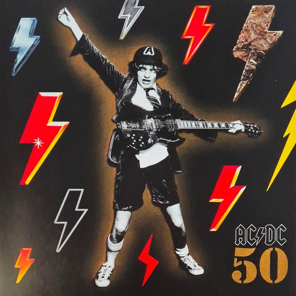 AC/DC - Powerage : 50th Anniversary Edition Gold Vinyl