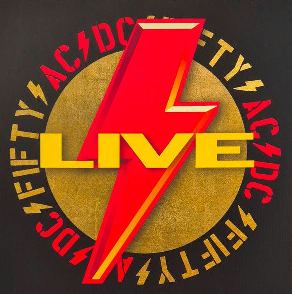 AC/DC - Live : 50th Anniversary Edition Gold Vinyl