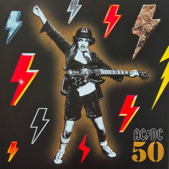 AC/DC - Live : 50th Anniversary Edition Gold Vinyl