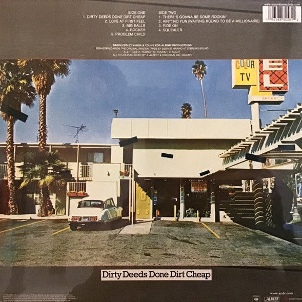 AC/DC - Dirty Deeds Done Dirt Cheap : 50th Anniversary Edition Gold Vinyl
