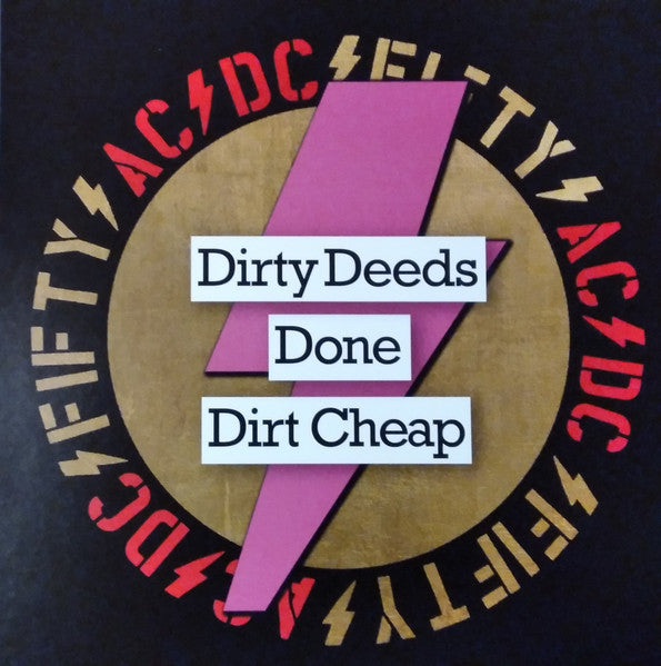 AC/DC - Dirty Deeds Done Dirt Cheap : 50th Anniversary Edition Gold Vinyl
