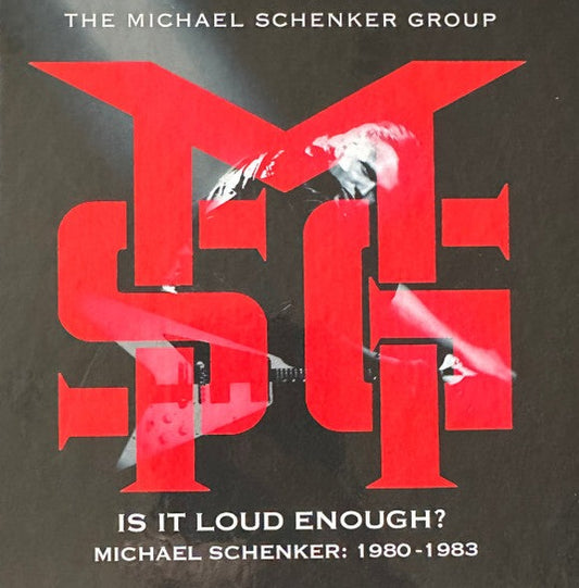 MSG - The Michael Schenker Group -Is It Loud Enough 1980-1983 : 6CD Box Set