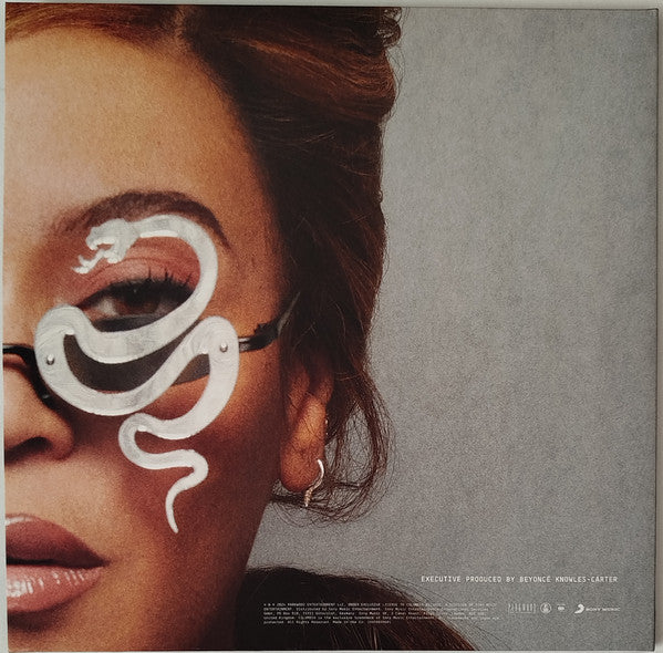 Beyonce - Cowboy Carter: Limited 2LP White 'Snake Face' Vinyl