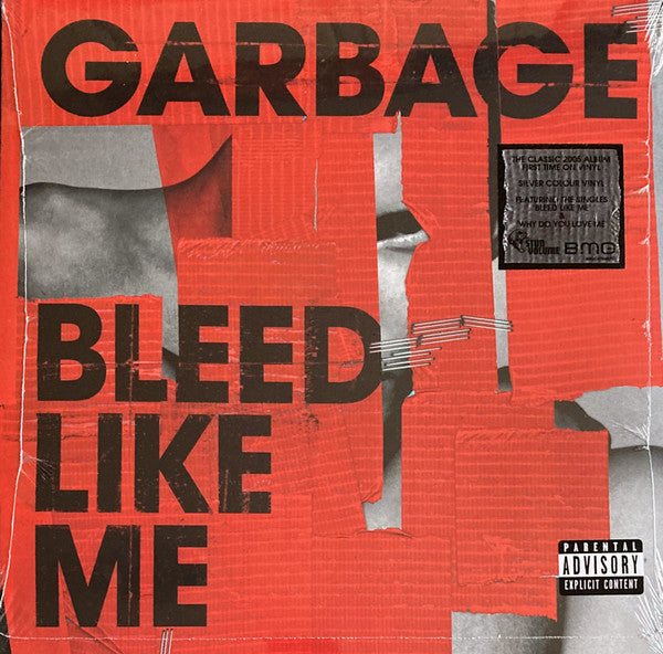 Garbage - Bleed Like Me : Silver Vinyl