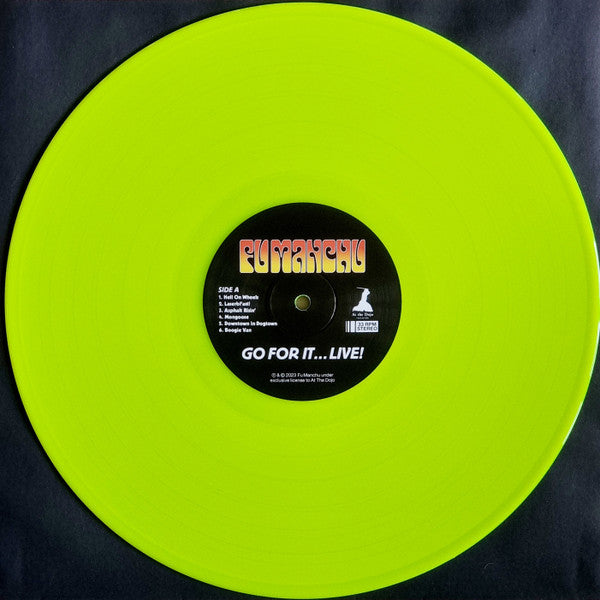 Fu Manchu - Go For It...Live! - Limited 2 Colour Double Vinyl