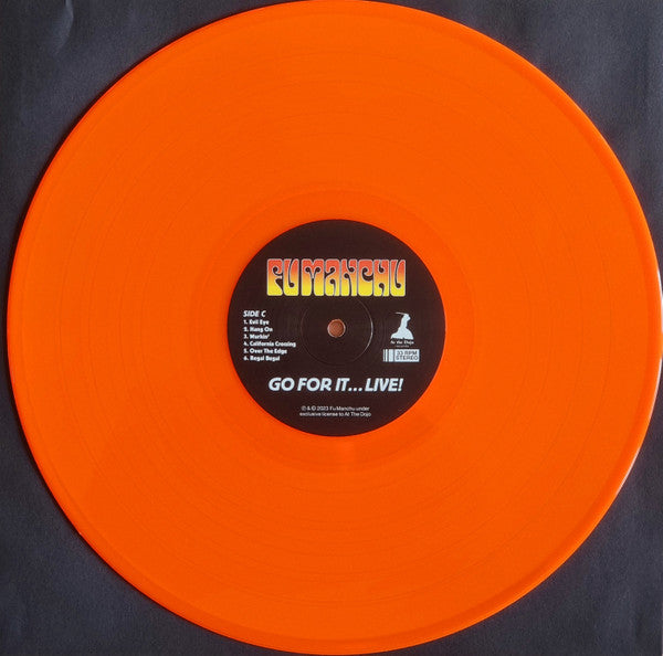 Fu Manchu - Go For It...Live! - Limited 2 Colour Double Vinyl