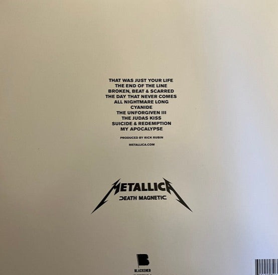 Metallica - Death Magnetic - Limited 2LP Magnetic Silver Vinyl