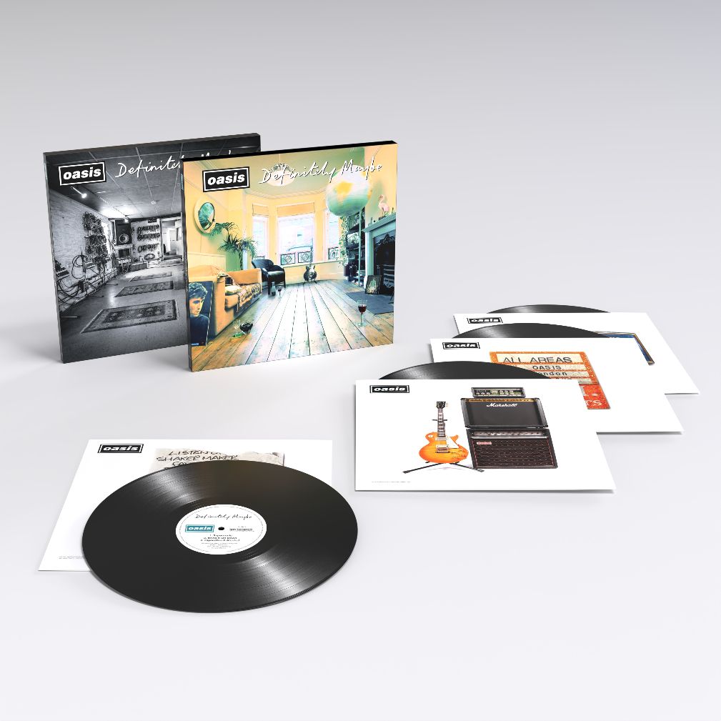 Oasis - Definitely Maybe (30th anniversary) 4LP Deluxe Vinyl